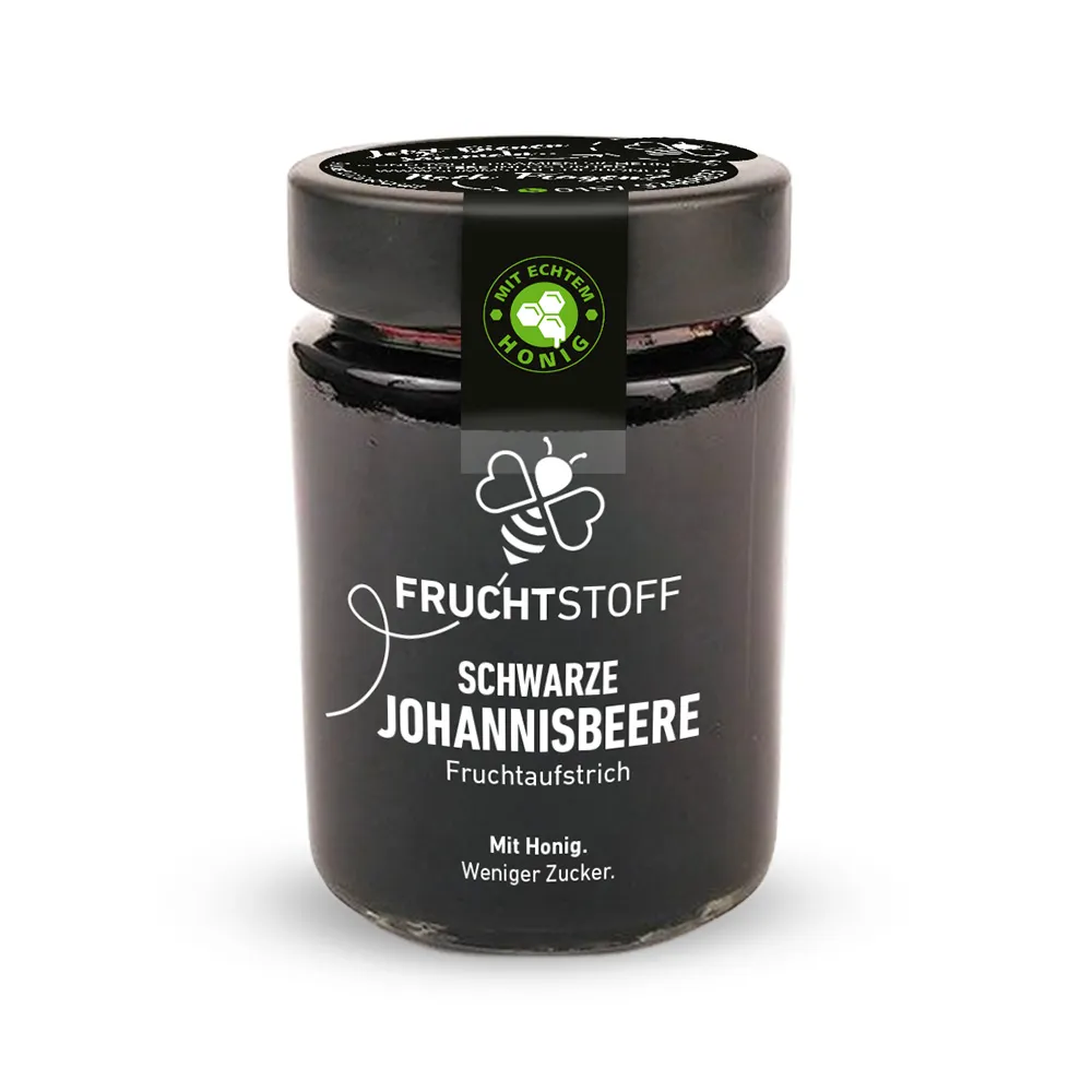 [4260762911921] FRUCHTSTOFF crema de frutas para untar Grosella negra